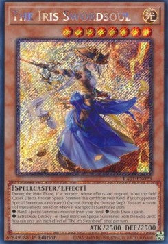 The Iris Swordsoul (V.4 - Platinum Secret Rare) - 25th Anniversary Rarity Collection (Platinum Secret Rare) [RA01-023]
