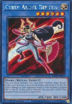 Cyber Angel Benten (V.4 - Platinum Secret Rare) - 25th Anniversary Rarity Collection (Platinum Secret Rare) [RA01-024]