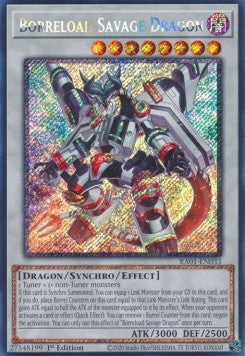 Borreload Savage Dragon (V.4 - Platinum Secret Rare) - 25th Anniversary Rarity Collection (Platinum Secret Rare) [RA01-033]