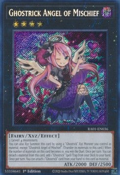 Ghostrick Angel of Mischief (V.1 - Super Rare) - 25th Anniversary Rarity Collection (Super Rare) [036]