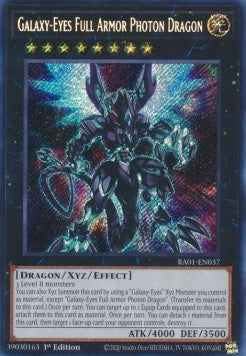 Galaxy-Eyes Full Armor Photon Dragon (V.3 - Secret Rare) - 25th Anniversary Rarity Collection (Secret Rare) [037]