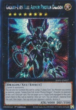 Galaxy-Eyes Full Armor Photon Dragon (V.4 - Platinum Secret Rare) - 25th Anniversary Rarity Collection (Platinum Secret Rare) [RA01-037]