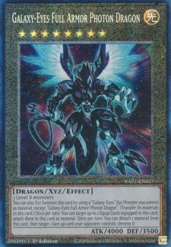 Galaxy-Eyes Full Armor Photon Dragon (V.6 - Collectors Rare) - 25th Anniversary Rarity Collection (Collectors Rare) [RA01-037]