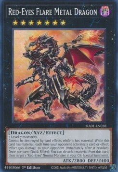 Red-Eyes Flare Metal Dragon (V.1 - Super Rare) - 25th Anniversary Rarity Collection (Super Rare) [038]