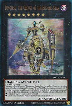 Dingirsu, the Orcust of the Evening Star (V.7 - Ultimate Rare) - 25th Anniversary Rarity Collection (Ultimate Rare) [RA01-040]