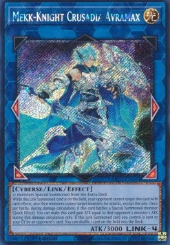 Mekk-Knight Crusadia Avramax (V.4 - Platinum Secret Rare) - 25th Anniversary Rarity Collection (Platinum Secret Rare) [044]