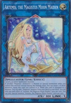 Artemis, the Magistus Moon Maiden (V.1 - Super Rare) - 25th Anniversary Rarity Collection (Super Rare) [049]