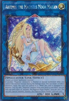 Artemis, the Magistus Moon Maiden (V.4 - Platinum Secret Rare) - 25th Anniversary Rarity Collection (Platinum Secret Rare) [049]
