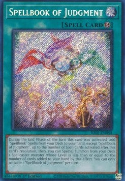 Spellbook of Judgment (V.3 - Secret Rare) - 25th Anniversary Rarity Collection (Secret Rare) [054]