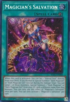 Magician's Salvation (V.3 - Secret Rare) - 25th Anniversary Rarity Collection (Secret Rare) [068]