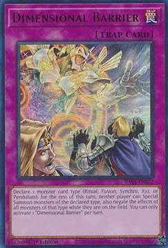 Dimensional Barrier (V.2 - Ultra Rare) - 25th Anniversary Rarity Collection (Ultra Rare) [072]