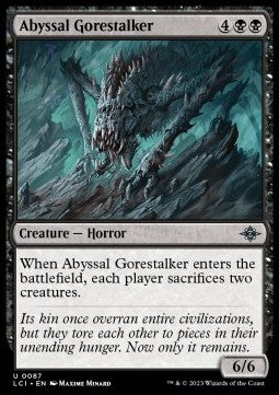 Abyssal Gorestalker - The Lost Caverns of Ixalan (Uncommon) [87]