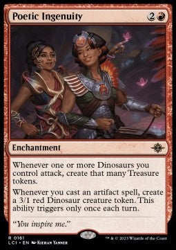 Poetic Ingenuity - The Lost Caverns of Ixalan (Rare) [LCI-161]