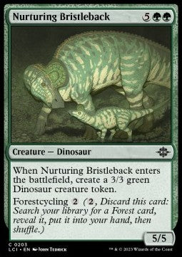 Nurturing Bristleback - The Lost Caverns of Ixalan (Common) [203]