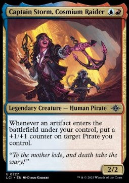 Captain Storm, Cosmium Raider - The Lost Caverns of Ixalan (Uncommon) [227]