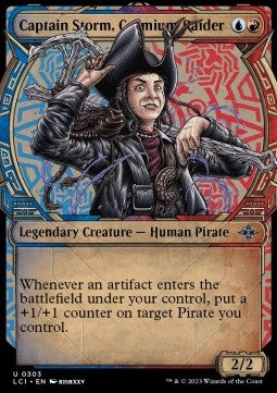 Captain Storm, Cosmium Raider - The Lost Caverns of Ixalan: Extras (Uncommon) [303]