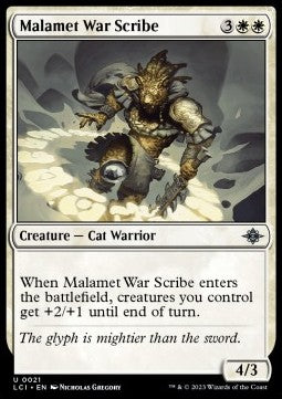 Malamet War Scribe - The Lost Caverns of Ixalan (Uncommon) [21]