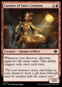 Curator of Sun's Creation - The Lost Caverns of Ixalan (Uncommon) [141]