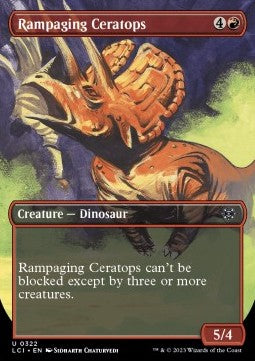 Rampaging Ceratops - The Lost Caverns of Ixalan: Extras (Uncommon) [322]