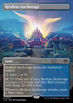 Restless Anchorage - The Lost Caverns of Ixalan: Extras (Rare) [XLCI-347]