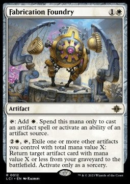 Fabrication Foundry - The Lost Caverns of Ixalan (Rare) [12]