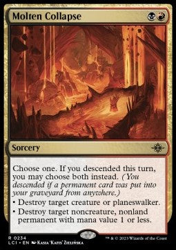 Molten Collapse - The Lost Caverns of Ixalan (Rare) [LCI-234]