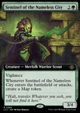 Sentinel of the Nameless City - The Lost Caverns of Ixalan: Extras (Rare) [XLCI-383]