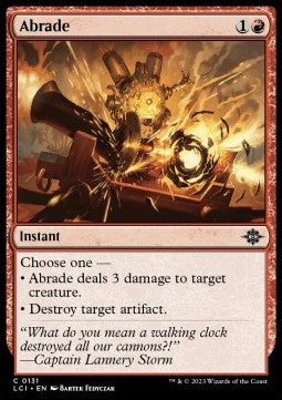 Abrade - The Lost Caverns of Ixalan (Common) [131]