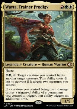 Wayta, Trainer Prodigy - Commander: The Lost Caverns of Ixalan (Mythic) [7]