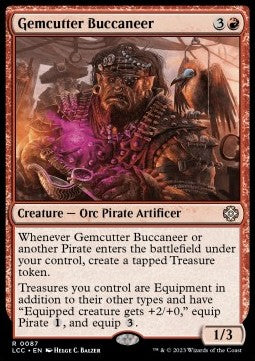 Gemcutter Buccaneer - Commander: The Lost Caverns of Ixalan (Rare) [87]