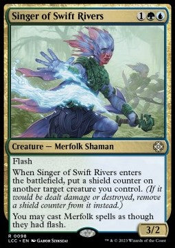 Singer of Swift Rivers - Commander: The Lost Caverns of Ixalan (Rare) [98]