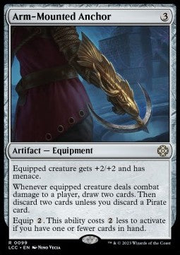 Arm-Mounted Anchor - Commander: The Lost Caverns of Ixalan (Rare) [99]