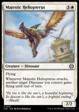 Majestic Heliopterus - Commander: The Lost Caverns of Ixalan (Uncommon) [131]