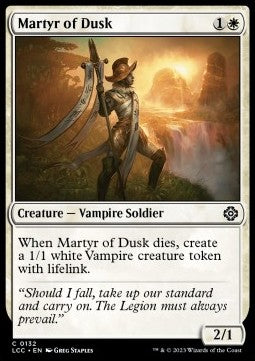 Martyr of Dusk - Commander: The Lost Caverns of Ixalan (Common) [132]