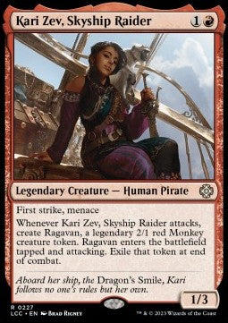 Kari Zev, Skyship Raider - Commander: The Lost Caverns of Ixalan (Rare) [LCC-227]