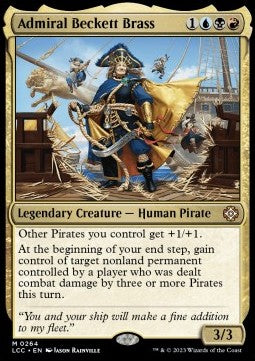 Admiral Beckett Brass - Commander: The Lost Caverns of Ixalan (Mythic) [264]