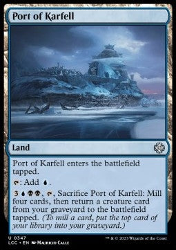 Port of Karfell - Commander: The Lost Caverns of Ixalan (Uncommon) [347]