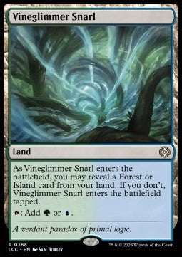 Vineglimmer Snarl - Commander: The Lost Caverns of Ixalan (Rare) [368]