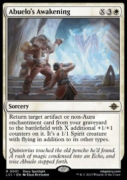 Abuelo's Awakening - The Lost Caverns of Ixalan (Rare) [1]