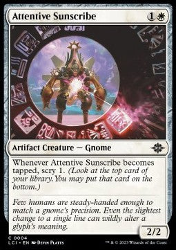 Attentive Sunscribe - The Lost Caverns of Ixalan (Common) [4]