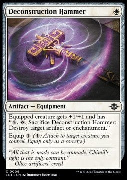 Deconstruction Hammer - The Lost Caverns of Ixalan (Common) [9]