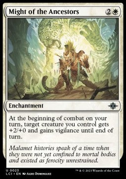 Might of the Ancestors - The Lost Caverns of Ixalan (Uncommon) [23]