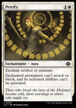 Petrify - The Lost Caverns of Ixalan (Common) [30]