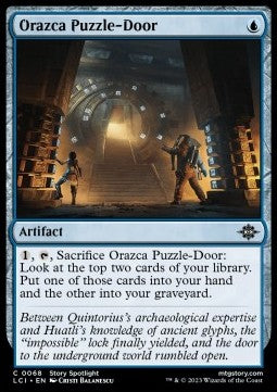 Orazca Puzzle-Door - The Lost Caverns of Ixalan (Common) [68]