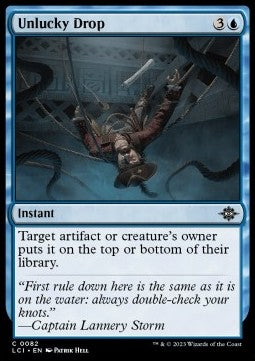 Unlucky Drop - The Lost Caverns of Ixalan (Common) [82]