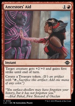 Ancestors' Aid - The Lost Caverns of Ixalan (Common) [132]