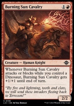 Burning Sun Cavalry - The Lost Caverns of Ixalan (Common) [138]