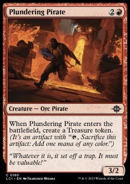 Plundering Pirate - The Lost Caverns of Ixalan (Common) [160]