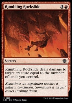 Rumbling Rockslide - The Lost Caverns of Ixalan (Common) [163]