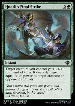 Huatli's Final Strike - The Lost Caverns of Ixalan (Common) [190]